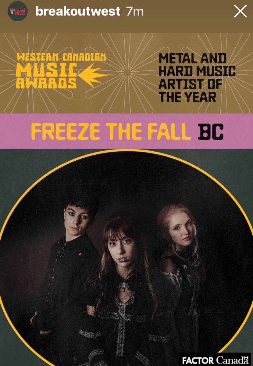 JonathanSimkin's tweet photo. Congratulations to @604Records artist @freeze_the_fall for taking the award for metal and hard music artist of the year at the Western Canadian Music Awards at @BreakOutWest! Despite rumors to the contrary, here at 604, we like to RAWK!!! https://t.co/c2ujV7MFZ7