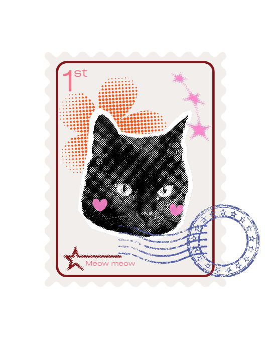 itstinks_'s tweet photo. Cat Perangko stamp #png 
— personal use only .ᐟ.ᐟ https://t.co/h5OT5loQ9n