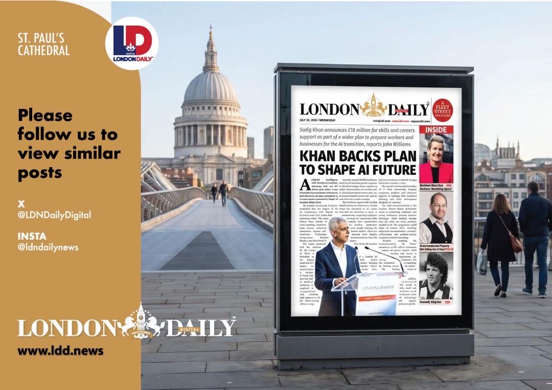 LDNDailyDigital's tweet photo. #UKfrontpages 03/10: Farage terror plot charge, UAE investment threat and Traitors fever – London Daily Digital https://t.co/CKhVWk98kK #NewseumLondon https://t.co/zdD0pDbYtP