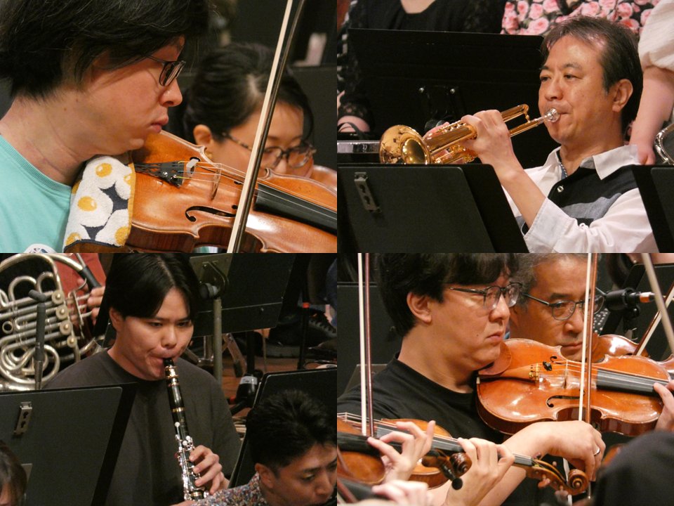 NHKSO_Tokyo's tweet photo. 凄く集中している人の顔、本気の顔、
思わず見入っちゃいますよね。
 
どうして、こんなに引き付けられるんでしょう？
 
調べてみるといろいろな説があるようですが、
#N響 にピッタリだなと思ったのがこちら。
 
「その人の能力と意志、生命力がもっともピュアな形で表出している瞬間だから」
 
日々楽員の様子を見ているからか、妙に腑に落ちたのです。
音楽に対して本当に誠実で真っすぐな皆さん。
だって、ゲネプロでこの表情ですよ。本番どうなっちゃうんでしょう？
 
「NHK交響楽団 創立100年記念 特別演奏会」
いよいよ開演です！
 
本日10/3の当日券、少しですがございます。
10/4のチケットも残りわずかです。
ひとりでも多くのお客さまと、この特別な瞬間を分かち合えますように！
https://t.co/Uqvs8vJFel

@Rhapsodyinhorn @hidemiperc @hybonehgdnys  @kotaroFuji @hry_ichi @okajun_bass