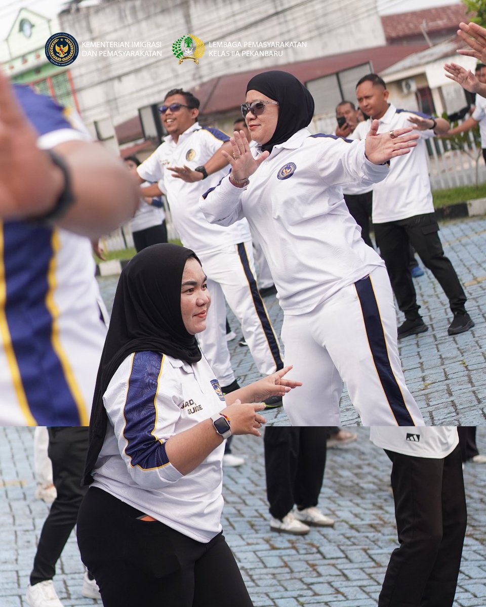go_lpd's tweet photo. Kerja kompak, kebersamaan makin erat! 💙

Melalui senam pagi dan makan bersama, pegawai Lapas Kelas IIA Pekanbaru mempererat kebersamaan serta menjaga semangat dalam menjalankan tugas dan memberikan pelayanan terbaik.

#LapasPekanbaru #Pemasyarakatan https://t.co/hGnQsPHJY6
