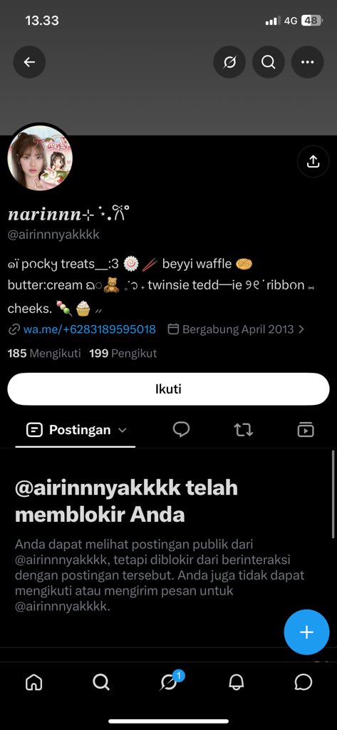 hidravtion's tweet photo. PENIPU

HATI HATI YAK GES YAKKK CALON CALON CUST YG TERGIUR HARGA MURCE TENGOK NI GARA GARA ANE KOMEN DIA NGEBLOK WKWKWKK #zonauang https://t.co/TxhnYmUiL0
