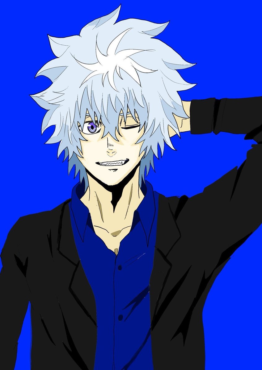 konnoroom's tweet photo. オオカミ男、大神シン
 #創作
 #オリキャラ
 #イラスト https://t.co/h5vvqY2XdQ