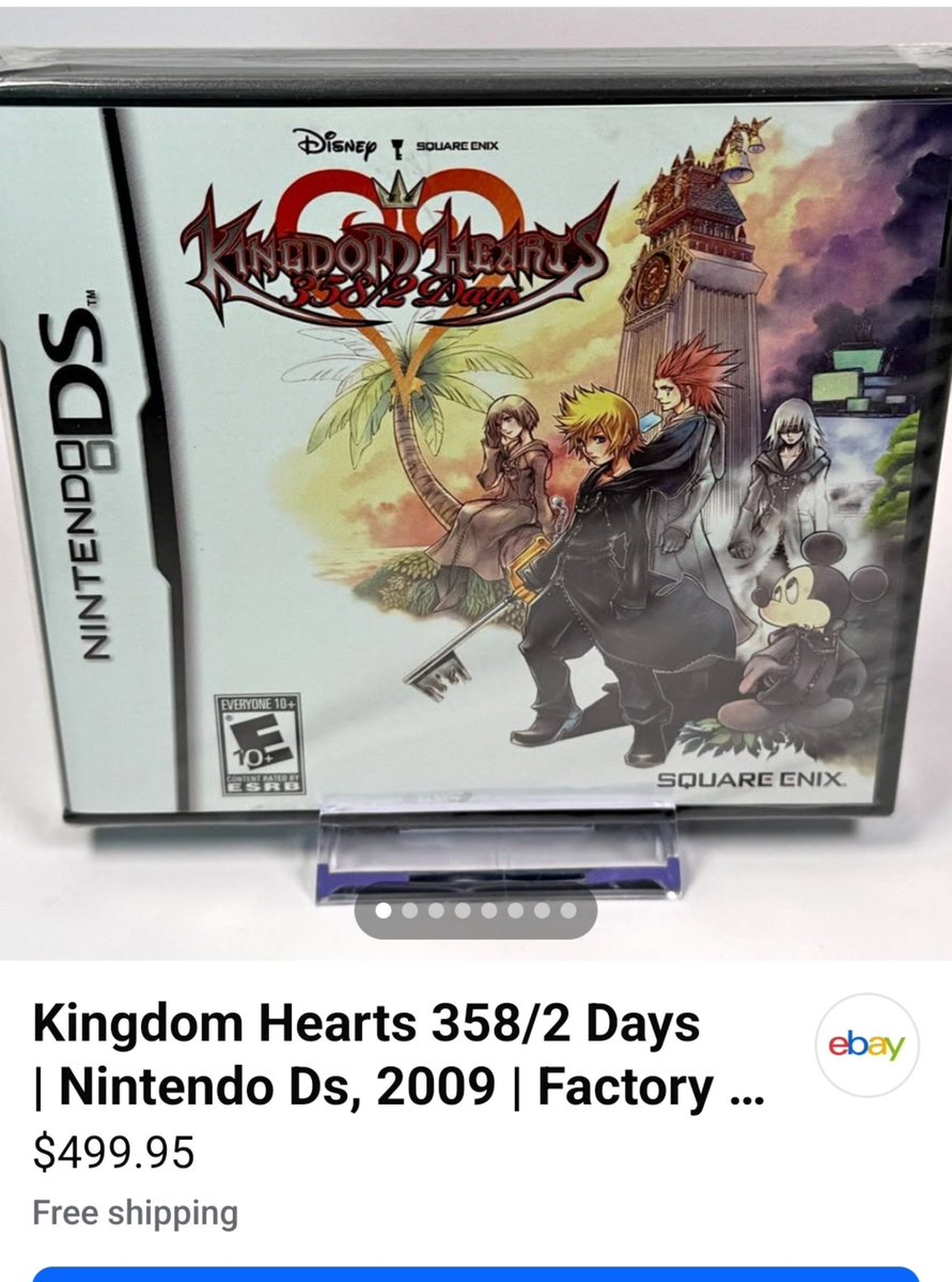 W0ndernyan's tweet photo. Thats it im sick of kh getting popular again. FIVE HUNDRED DOLLARS??1?1??!??@?$?$? https://t.co/ZTZT2I0Ctx