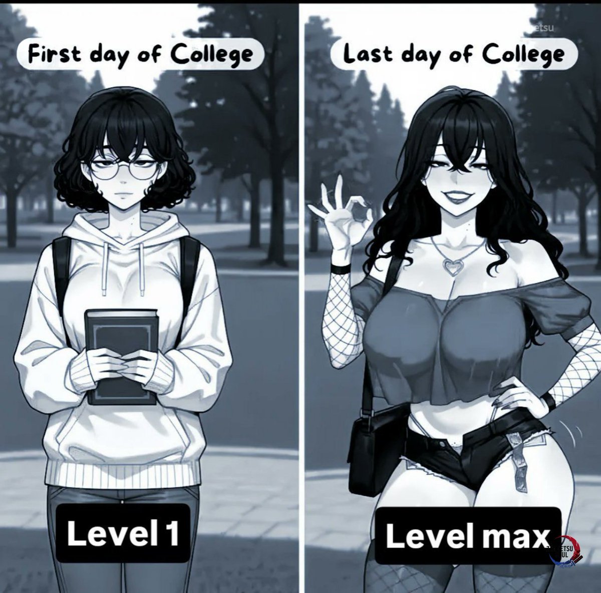 Zangetsu_Soul's tweet photo. College didn't just give her a degree💀 https://t.co/V71eYERWhi