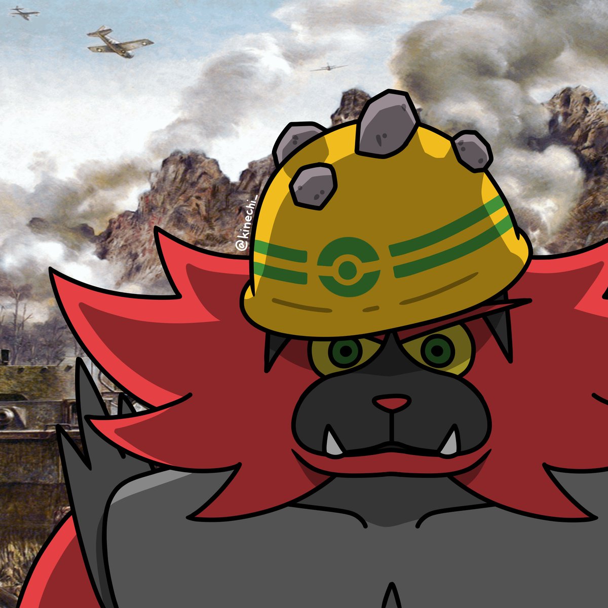 Kinechi_'s tweet photo. I draw meme references most times bc it's funny https://t.co/3hzuuhPd63