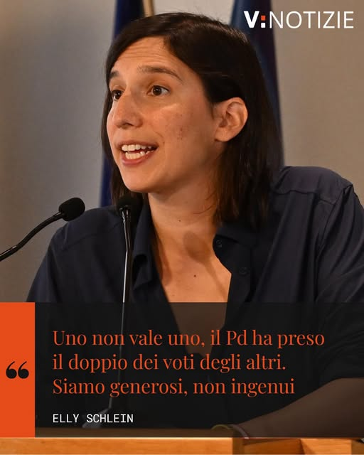 serebellardinel's tweet photo. Motivo che ha spinto #Schlein a dire "UNO NON VALE UNO",è peccato presunzione grosso come una casa,perchè dal momento che come cittadini italiani dovremmo essere tutti uguali,lei non è che può valere DUE in confronto a #Conte o qualsiasi altro cittadino!Per questo #IoVotoConte! https://t.co/JGljZQtt1V