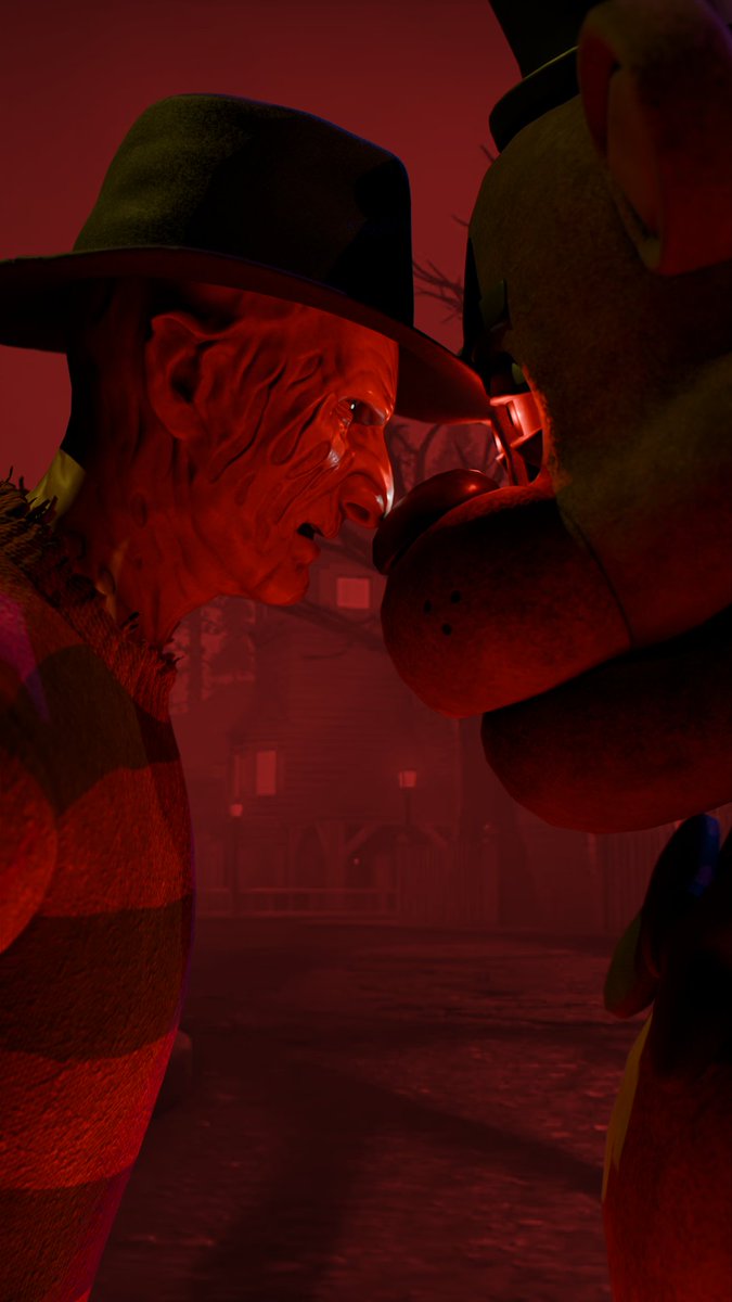 jackblacksteve's tweet photo. battle of the freddy https://t.co/nX5G82qpdc