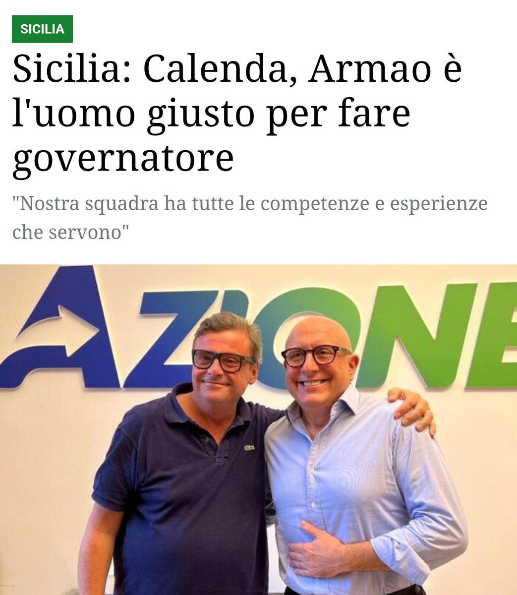 GalleniW205035's tweet photo. Per la serie "non capisco un cazzo di politica e me ne vanto" ecco a voi #CarloCalenda,quello che pontifica tutti i giorni in TV ma sceglie dei disastri totali
Sceglie #GaetanoArmao,che cosa succede il giorno dopo?
La procura della #Sicilia chiede l'arresto per corruzione
#Genio https://t.co/tiHigufJxj