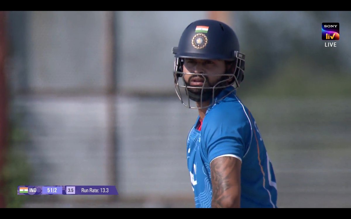 CricCrazyJohns's tweet photo. Shreyas Iyer dismissed for 21 from 24 balls https://t.co/QMt5yUyC5Y