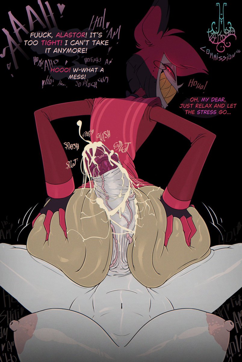LuciferMorni115's tweet photo. ☆Al venado le encanta saltar sobre la verga de su soberano☆ 

#Hazbinhotel #Sexrol https://t.co/nHLEKOj925