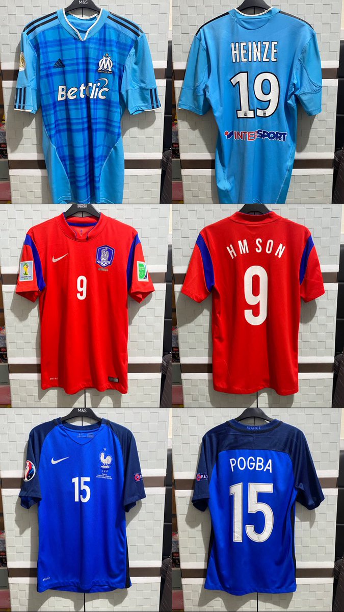 indraaaawks's tweet photo. @Jerseyforum 
#jersey4sale

OM away 11/12
size m TECHFIT
875k

Korea home 2014
size m
750k

France home 2016
size s
850k

Club america tracktop
size s BNWT
450k

Buriram 3rd 20/21
size xl
375k

Munchen away 17/18
size s
375k

wa : 089611779337 https://t.co/YcYM4PFJYq