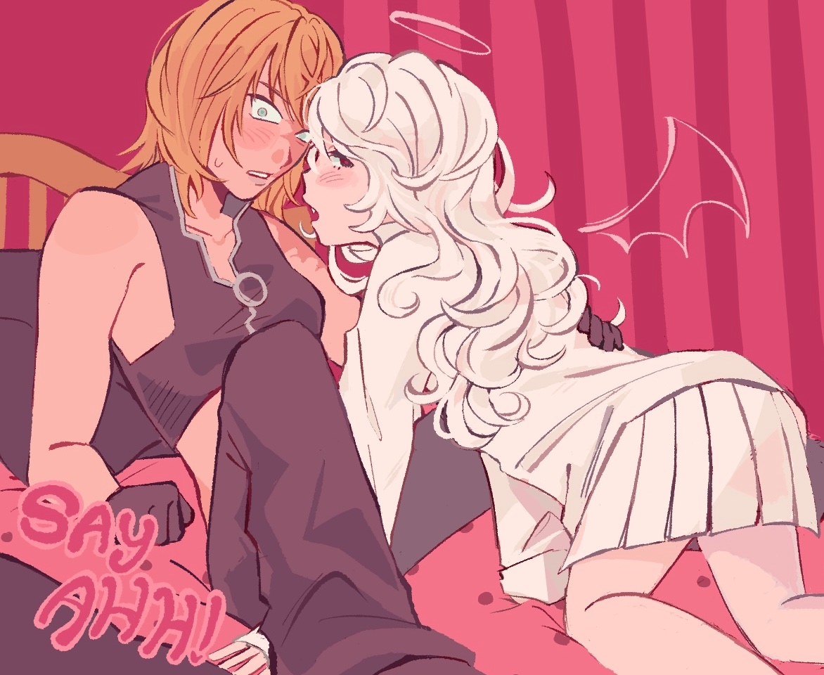 mobpsychover's tweet photo. Did anyone order meronia vampire yuri.? No ? Yeah. I. Figured. Haha… Bye #meronia https://t.co/coXWD5mrBR