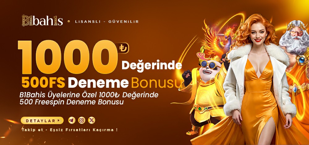 13DenemeBonusu's tweet photo. ⚡ 1000₺ Değerinde 500FS Deneme Bonusu fırsatı için marka: b1bahis.
Deneme bonusu aramalarında güncel adres ve yeni kampanyalar Harbilink'te.

🔎 https://t.co/Qk8k2A3ukK
📡 https://t.co/IHBcG6ILak

#b1bahis #GüncelGiriş #Freespin https://t.co/hLKBOiYBR6