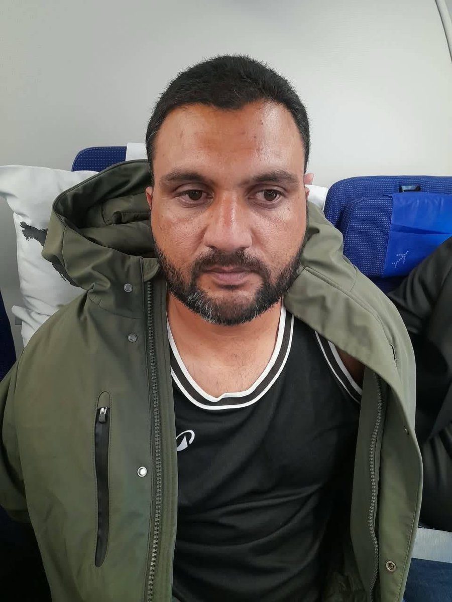 sidhant's tweet photo. Navpreet Singh, drug kingpin deported by Turkiye to India.

Picture: https://t.co/i7xSp0OFgt