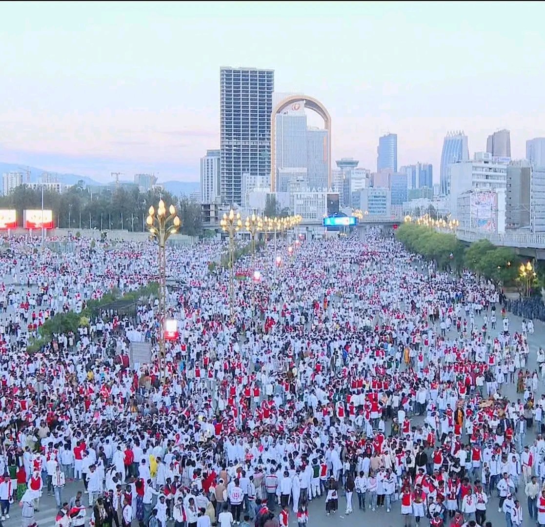 fanatelevision's tweet photo. Addis Ababa has come alive with the festive spirit of Irreecha as the annual Oromo thanksgiving celebration brings together people from across Ethiopia in a vibrant display of culture, tradition and communal celebration.

Visit our facebook page ➡️ https://t.co/4WSv1o0aLK https://t.co/Ka3c9N9nJb