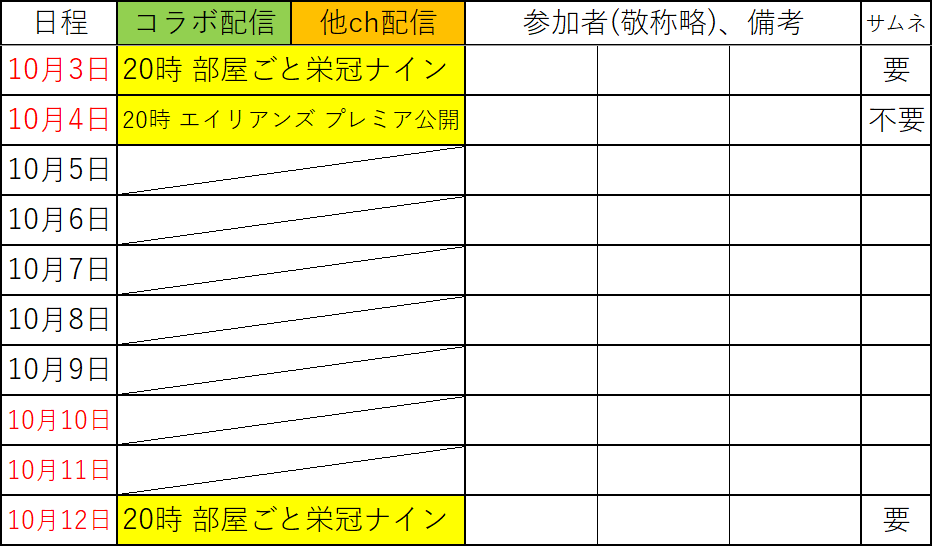 tenkaitukasa's tweet photo. 今後の予定を開示・・・・！ https://t.co/QrZlHMY7Kj