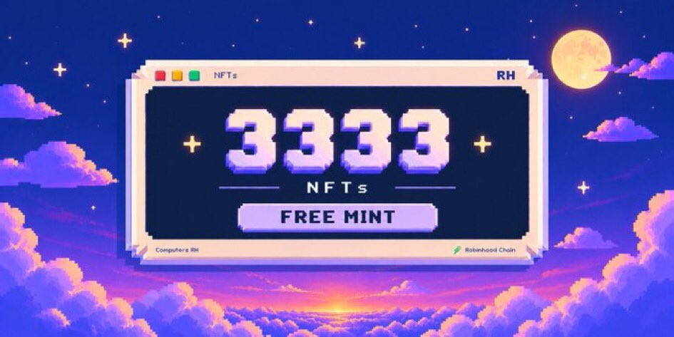 OxStank's tweet photo. Keep your eyes on @ComputersRh 

A 3,333-supply free mint blending gaming mechanics, 3D art, and simulation gameplay on the Robinhood meta.

Why it’s on my radar
▫️ Supply: 3,333 Free Mint (pretty much a decent size)
▫️ Product First: Building a PC-simulation & P2E island-builder before making endless promises (Play 2 Earn has always been interesting for me) 
▫️️ Execution: Clean 3D design powered by Blender & experienced game devs (been a while since I last saw a 3D free mint with this execution style) 

Let me know if you need a spot for this