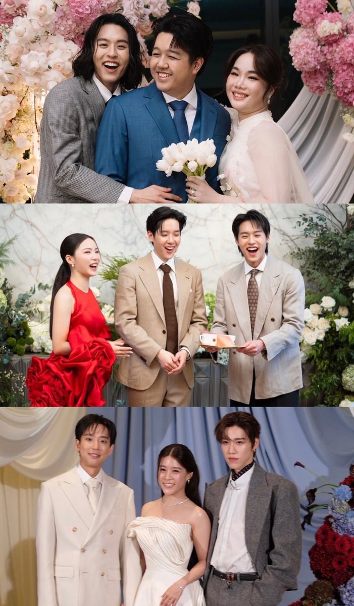 mycutiesbp's tweet photo. เพื่อนคนแรกของบิวกิ้นพีพีแต่งงานกันหมดแล้ว แล้วในปีเดียวกันหมดเลย จั้น ㅠ ㅠ ㅠ ㅠ ㅠ ㅠ ㅠ ㅠ ดีใจกับทั้งสองบ้านด้วยนะคะ 🤍 https://t.co/EFyIqhJzoT