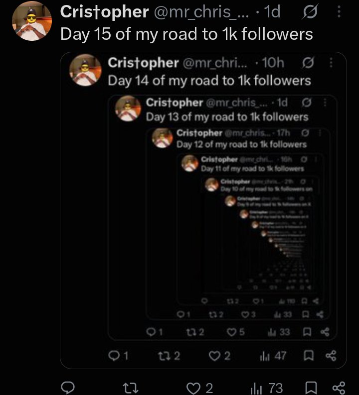 mr_chris_27's tweet photo. Day 16 of my road to 1k followers https://t.co/rnkjwwNmFN