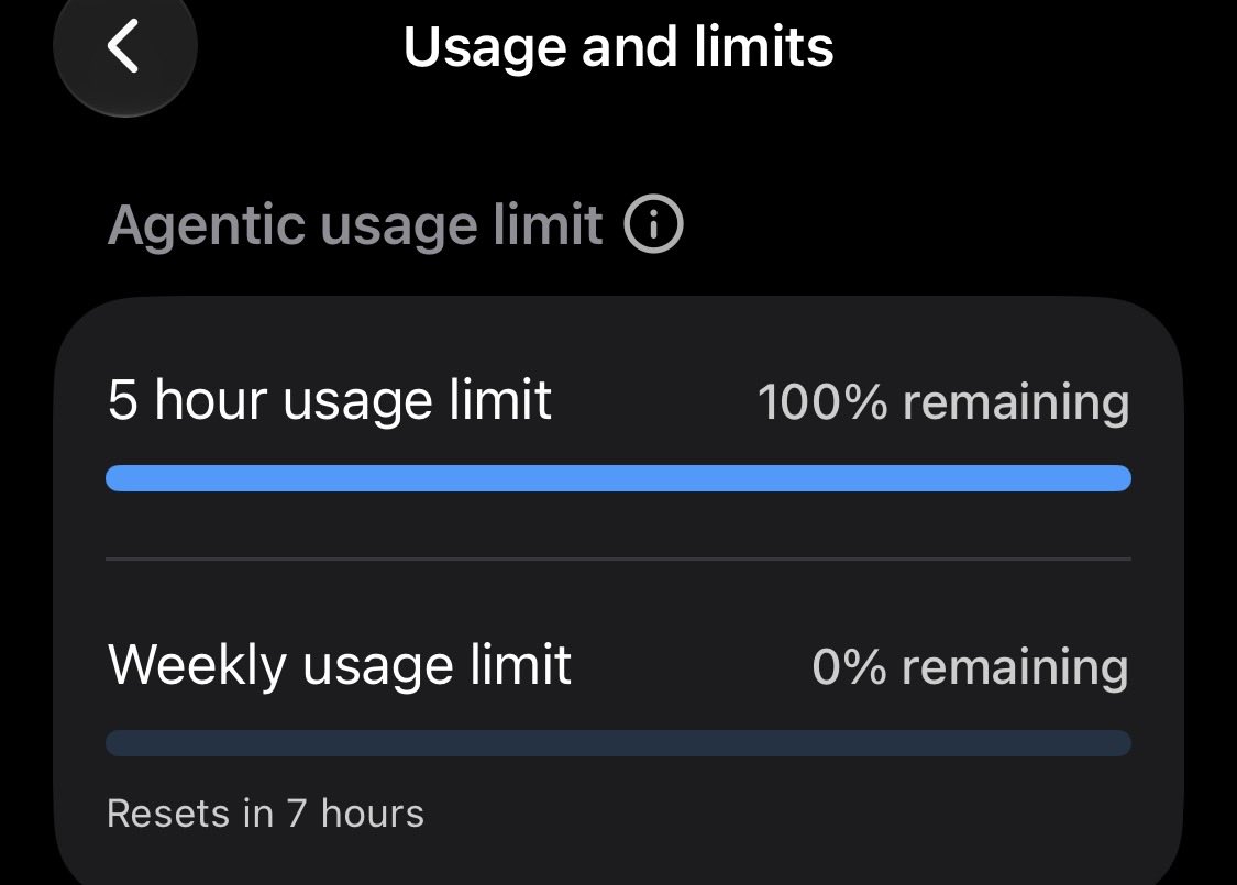 ThePaddlePost's tweet photo. @thsottiaux Still haven’t received it. And know what? I dont need it anymore, it is naturally gonna reset in less than 7 hours. Keep it the change. https://t.co/8y2pVxTWBG