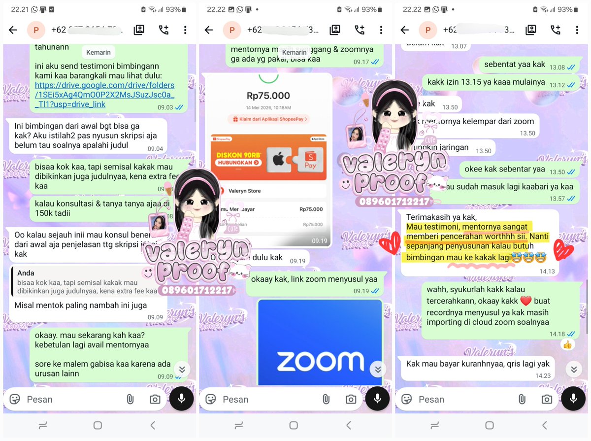 fitgures's tweet photo. @sarahsmra alooo kak ^^ kalo masih need bisa nih dikasih masukan langsung via zoom sama tim pengajarku, lulusan S1 &amp; S2 dari berbagai jurusan :3

via zoom di 150k per jam kaak include recordnya juga supaya bisa ditonton ulang

tim pengajarku juga sudah profesional ya kaa, ngajar dari 2024 https://t.co/FTliEyEcFf