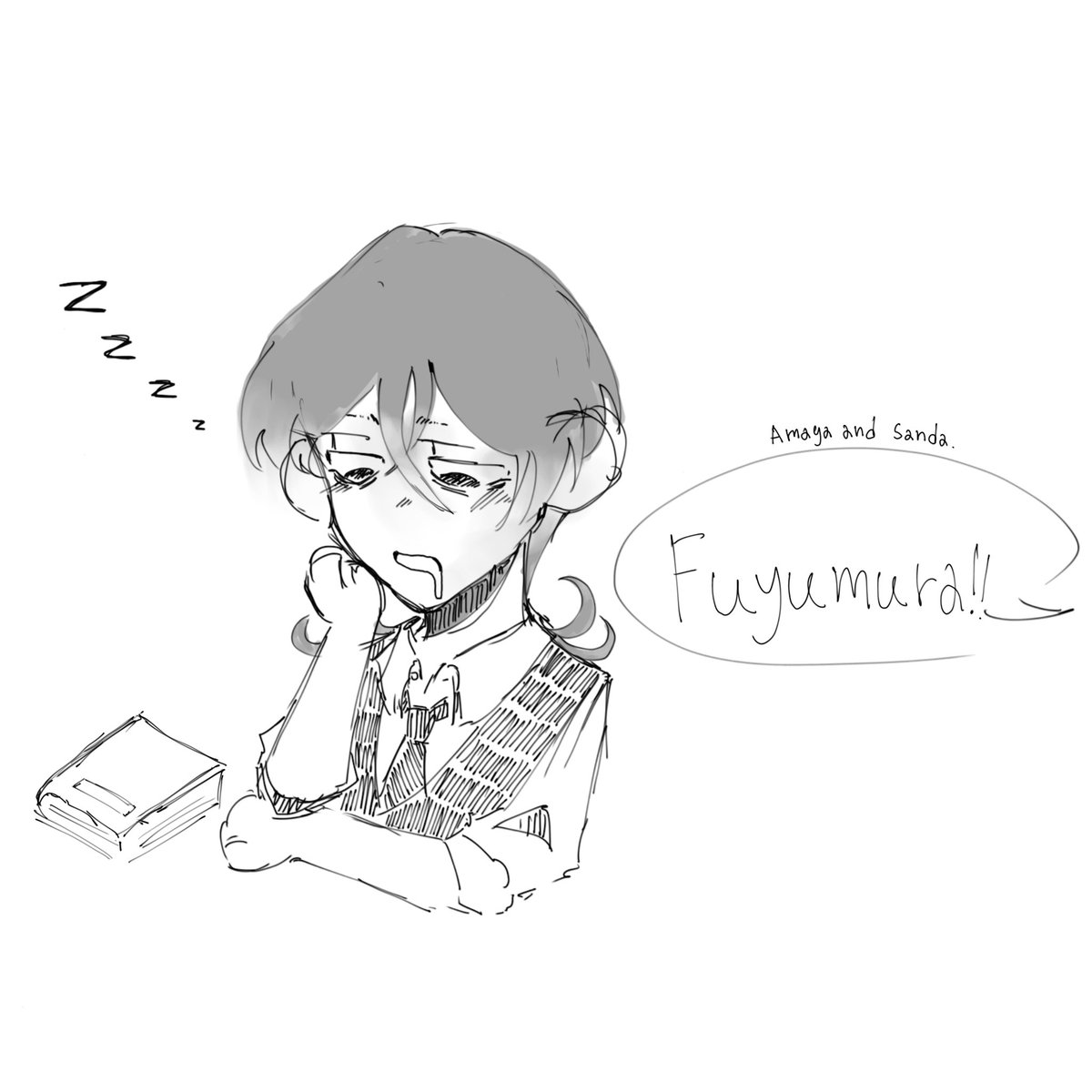 ploypilin346541's tweet photo. เริ่มสนุกกับการวาดคอมมิกแบบนี้แล้วสิ #SANDA https://t.co/ZRjvBrwSR8