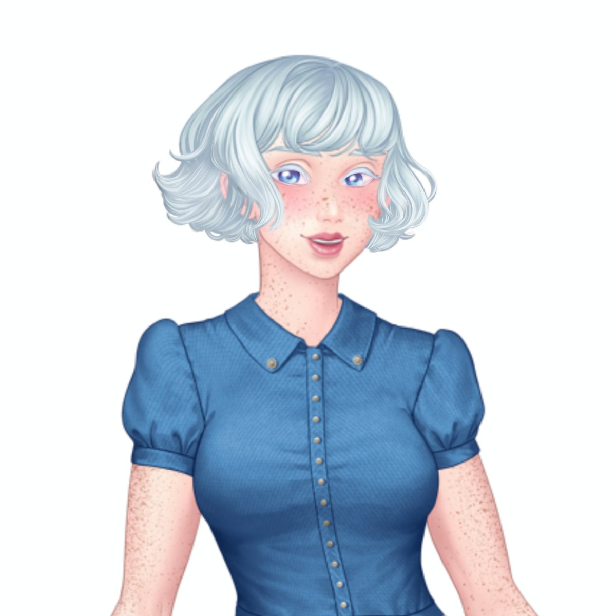 Wonyamin's tweet photo. Por el momento la única que se tiñe es mi Skylar de New Gen, su cabello natural es blanco pq es albina. Generalmente se tiñe de negro pero solo las puntas y de vez en cuando, para variar se hace mechas o mitad y mitad https://t.co/trk9f4knFW