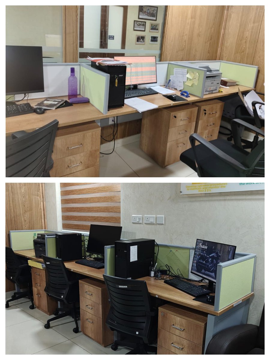 HealthCochin's tweet photo. Clean and organized office space following 5S principles #Specialcampaign6 https://t.co/SbAsq6S4MF