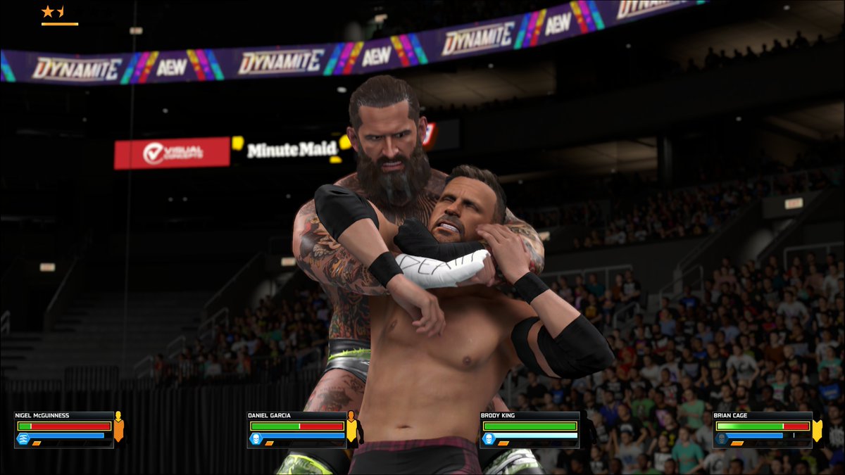 Gambadeboi's tweet photo. Awesome new Brody King CAW by @Valoween 

🎮: WWE2K26 on PS5 https://t.co/8bOvRC6YMP