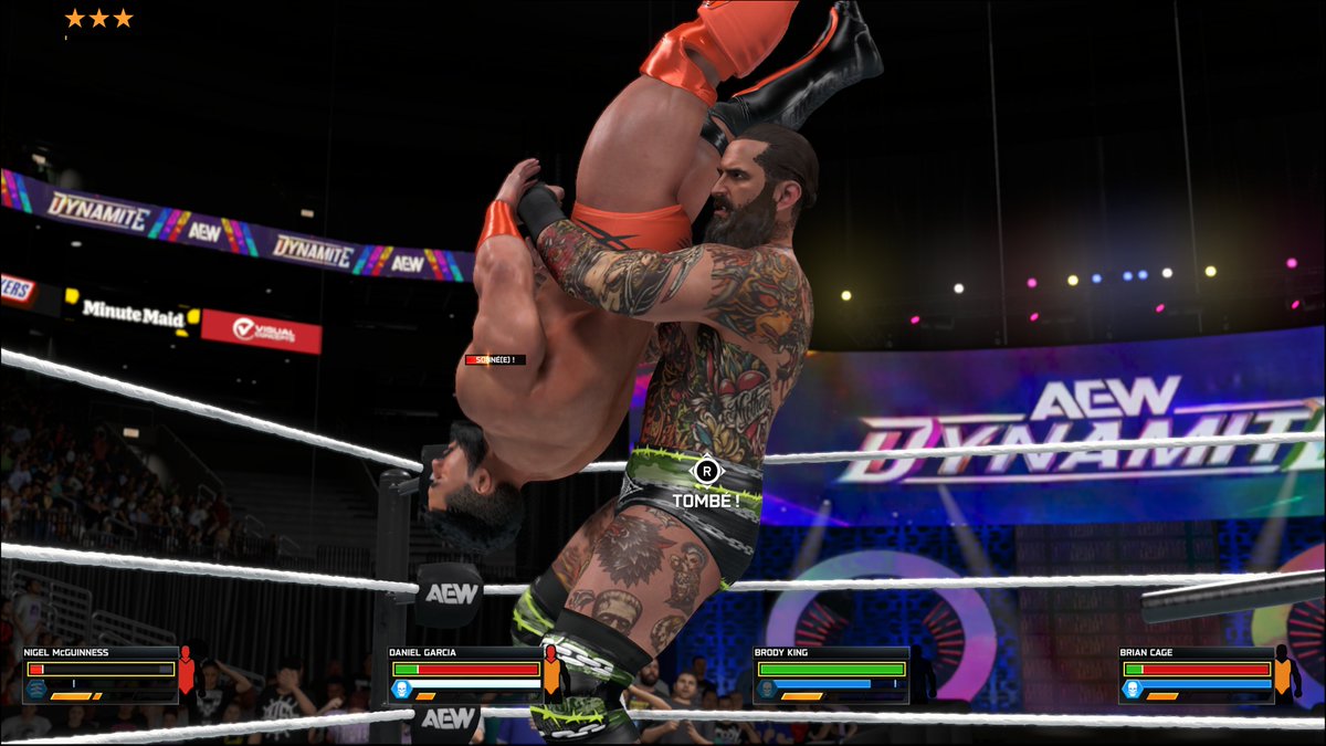 Gambadeboi's tweet photo. Awesome new Brody King CAW by @Valoween 

🎮: WWE2K26 on PS5 https://t.co/8bOvRC6YMP