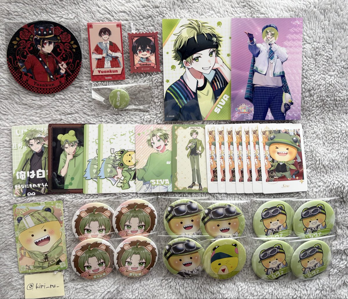 kiri_ru_'s tweet photo. 譲￤画像1〜9
求￤現金、PayPay、メルペイお釣りのないようにお願いします。

現地のみ（Kアリ、兵庫、福岡day2）

値段設定のないものは希望価格のご提示をよろしくお願いします。
#からぴちグッズ買取 #からぴちグッズ交換 https://t.co/TU49r6DzPk