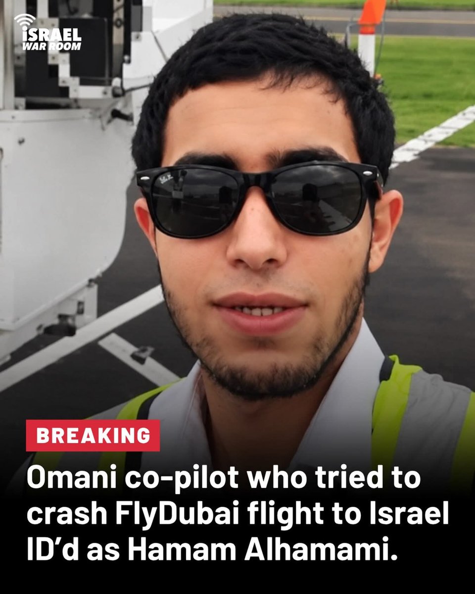 OlayinkaLere's tweet photo. 29-year-old Hamam Al Hammami, suspect in FlyDubai incident was previously identified as security risk: Officials

The co-pilot of the FlyDubai plane who allegedly attacked the plane's captain and attempted to crash a flight bound for Israel on Wednesday is an Omani national who was previously suspended from flying by Oman Air after being identified as a security risk, according to senior intelligence and law enforcement officials.

Multiple sources familiar with the investigation identified the suspected attacker as 29-year-old Hamam Al Hammami.

The officials told ABC News that Al Hammami, while working as a co-pilot trainee for Oman Air in 2024, was found to be in possession of extremist materials. The suspect was allowed to continue working for the airline in an administrative role, the sources said.

Officials investigating the incident are still trying to determine how the suspected attacker was subsequently permitted to fly for FlyDubai and how he ended up as the first officer in the cockpit of a plane headed for Israel, the sources said.

Al Hammami -- who was transferred Thursday from Saudi Arabia to the United Arab Emirates -- is said to be "cooperating" with authorities investigating the incident and has indicated that his intent was to crash the aircraft in Israel, according to sources briefed on the investigation.

Representatives of FlyDubai, Oman Air and the Omani Embassy did not immediately respond to a request for comment from ABC News.

FlyDubai issued a statement earlier Friday, attributed to its chief executive officer, saying that, at the request of the authorities, FlyDubai had "temporarily suspended operations to Tel Aviv until further notice," and saying "a full official investigation, led by the relevant authorities and fully supported by flydubai, is underway."

A disaster was averted when the flight's captain, Smit Machchhar, fought back and a number of passengers subdued and restrained the attacker, who had sent the plane into a rapid dive.

One of the passengers, Israeli plumber Yaniv Hayoun, said he pulled back on the controls to steady the plane until a third pilot, who was traveling in the passenger cabin, took over. The flight eventually landed safely in Tabuk, Saudi Arabia.

One of the passengers who ran to the front of the plane, Dr. Shota Musaev, told ABC News in an interview this week that the attacker -- who was bloodied and restrained on the floor outside the cockpit -- told him he was from Oman. Musaev said that at one point the suspect asked Musaev to kill him.

"He said, 'Kill me please, kill me please,'" Musaev said.

Israeli officials are expected to be on the ground and involved in the questioning of Al Hammami, sources said.

Israeli Prime Minister Benjamin Netanyahu on Friday said that the suspected attacker, who he didn't name, had undergone "Islamist radicalization."

"He came to crash the plane with all passengers on board," Netanyahu said in a video released by his office. "We are investigating whether he was sent, and whoever sent him will pay a very heavy price."

Netanyahu also again heaped praise on Hayoun and the other heroic passengers for preventing a "tragedy like 9/11."

A threadbare internet biography page believed to belong to the suspect indicated that he had studied aviation management at a British university and engineering at an Australian university.

A source at the Buckinghamshire New University confirmed that Al Hammami completed a three-year distance-learning course and graduated with a degree in aviation management in 2023.  The source stressed that Al Hammami did not take any pilot training at the school.

A representative for the school in Australia declined to comment and referred an inquiry from ABC News to the Australian federal police.