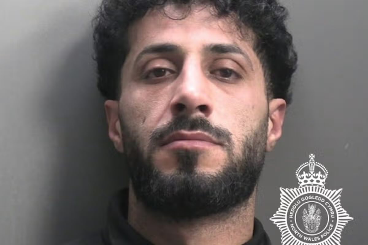 WrexhamUnite's tweet photo. 🚨 IMMIGRANT JAILED AFTER POUNCING ON A WOMAN AT WREXHAM TRAIN STATION 🚨

Bharoz Suleman, 30, who lives in Denbigh, has been jailed for three and a half years for attempted robbery.

Mold Crown Court heard he pounced on a woman at Wrexham General Station on 28 February. She and two friends were heading home after a day out in Chester when he targeted her handbag.

Judge Simon Mills said Suleman was out looking for an offence to commit. 
He made a determined attempt to snatch the bag and used more than minimal force.

The judge also said Suleman had screwdrivers and similar items on him.

Suleman had a Kurdish interpreter in court. His defence said he had suffered trauma in his home country.

He then accused the victim of lying so he could claim compensation.

The woman said the attack has affected her mental wellbeing ever since. She feels violated, can no longer trust people, and feels anxious in public.

Another woman targeted in our town. This will not be the last unfortunately.

Stay aware.