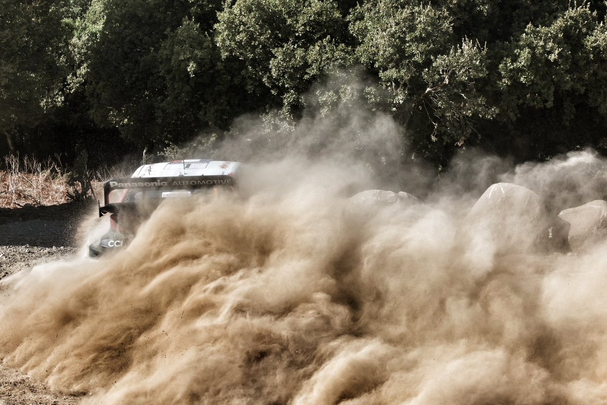 SebOgier's tweet photo. The only one who really made the difference this morning was Oliver, he did a great job. As for us, I think we had quite a good pace from our position. Our gap to the lead basically stays the same, so given the cleaning effect, that's not too bad.

This afternoon is likely to be tricky again, as it often is on the second run with the rocks coming out, but we'll do our best.

🇫🇷 Le seul qui a vraiment fait la différence ce matin, c'est Oliver, il a été très bon. De notre côté, je pense qu'on a eu un assez bon rythme compte tenu de notre position. Globalement, l'écart avec la tête est stabilisé, donc au vu de l'effet balayage, c'est plutôt pas mal.

Cet après-midi, ça risque d'être encore difficile, comme souvent au deuxième tour avec les pierres qui ressortent, mais on va faire de notre mieux.

🇮🇹 O/A after SS10:
1. Solberg
2. Neuville +2.7s
3️⃣ OGIER +39.9s
4. Fourmaux +57.3s
5. Pajari +1'15.5

#WRC #RallyItaliaSardegna
