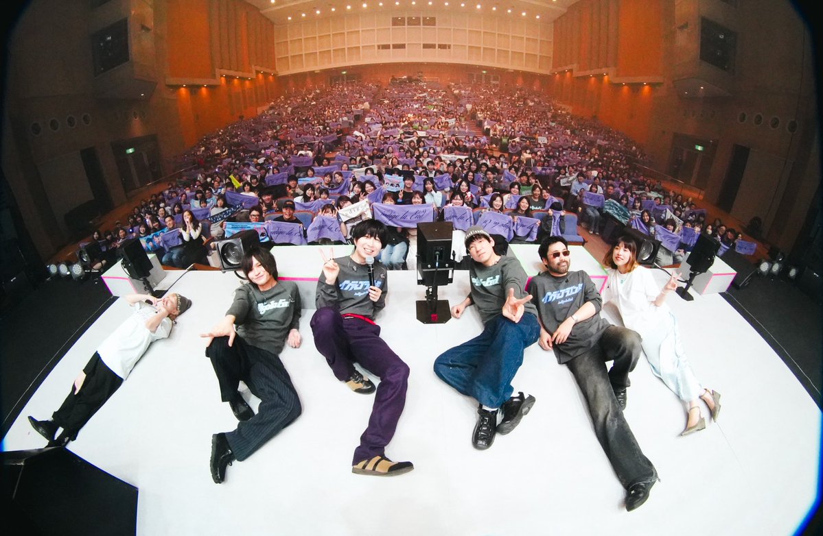 indigo_la_End's tweet photo. 2026.10.03

indigo la End ONEMAN TOUR 2026
紫にて
新潟テルサ
ありがとうございました！ https://t.co/n0koUeOXY5