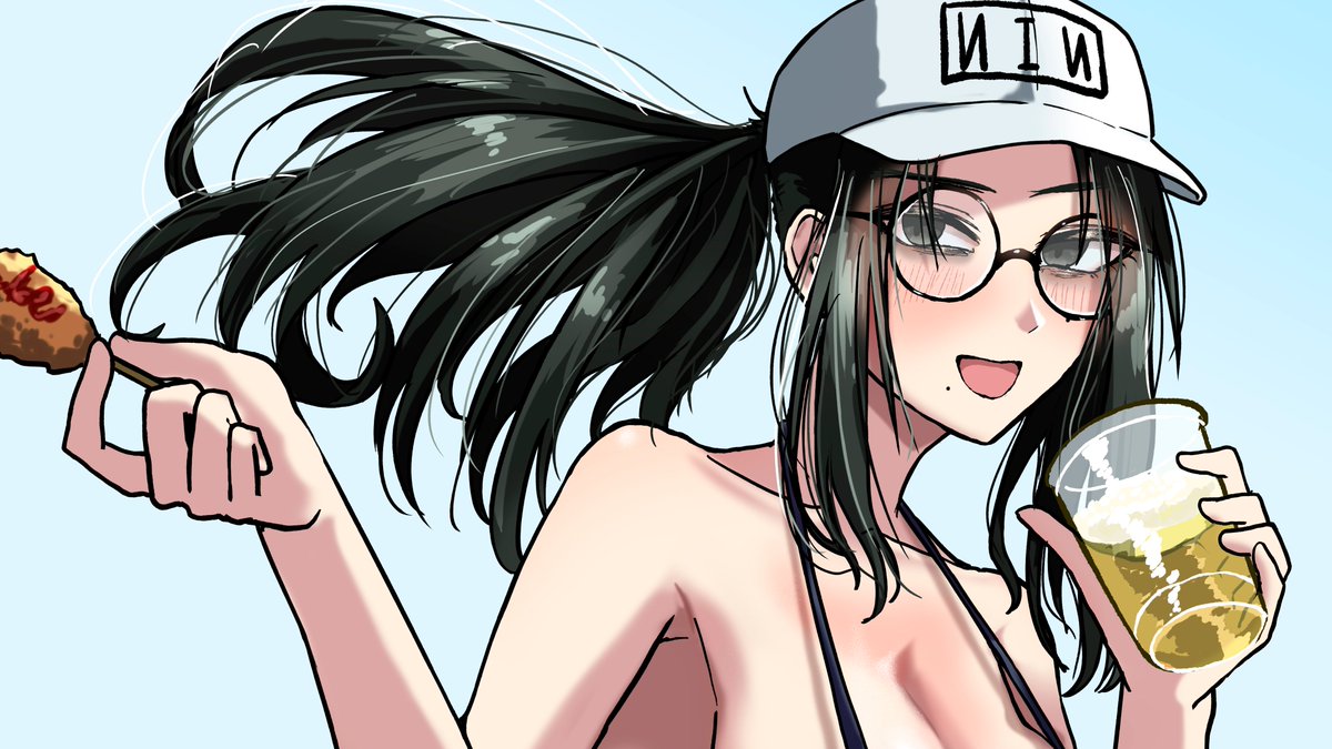 EHEADACR's tweet photo. 珍しくカラーの顔 https://t.co/5ErMP4n3lQ