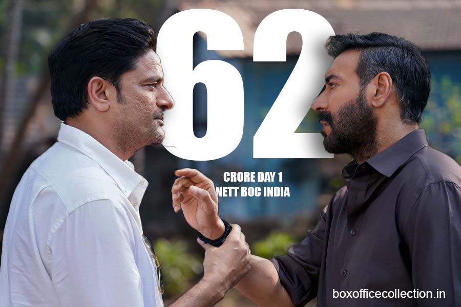 BOCIndia's tweet photo. #DrishyamTheConclusion takes the #BoxOffice by storm! Fri ₹62cr Nett #BOCIndia #Drishyam3 #AjayDevgn https://t.co/V8JC6bA8lN