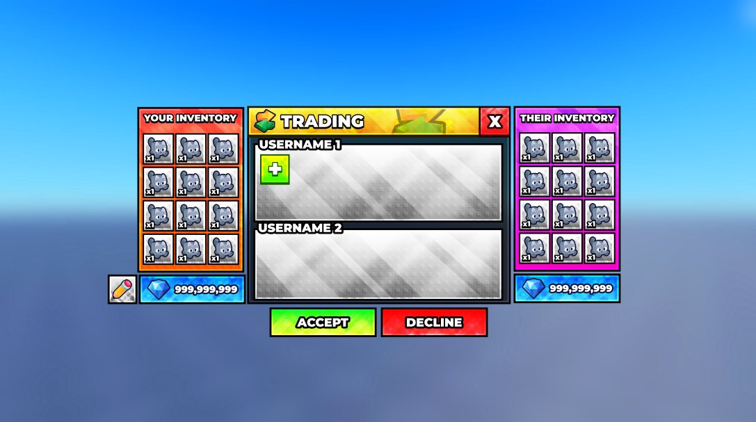 zendesignsx's tweet photo. ✨New Roblox Trade Solo UI (2.5K ROBUX PER UI)

💰15K ROBUX - Full Game UI
♾Unlimited free modifications
⚡️1–2 day delivery

Cheaper than most, with high-quality work. 
20K soon, so commission while it's 15K!  

📷 DM me - Discord: x6o1 #robloxdev #robloxui #gamedev #commission https://t.co/PMLJb70dxf
