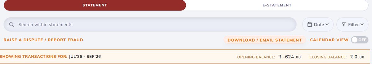 VabRastogi's tweet photo. @ICICIBank_Care ur new interface for transaction search &amp; filter needs to be RE-redesigned.
It take time for people to get acclimatized, but even after an year, it is still as bad to work as it could be. Give a summary of filters applied, &amp; just show what is being asked https://t.co/VLtBvCqHCI