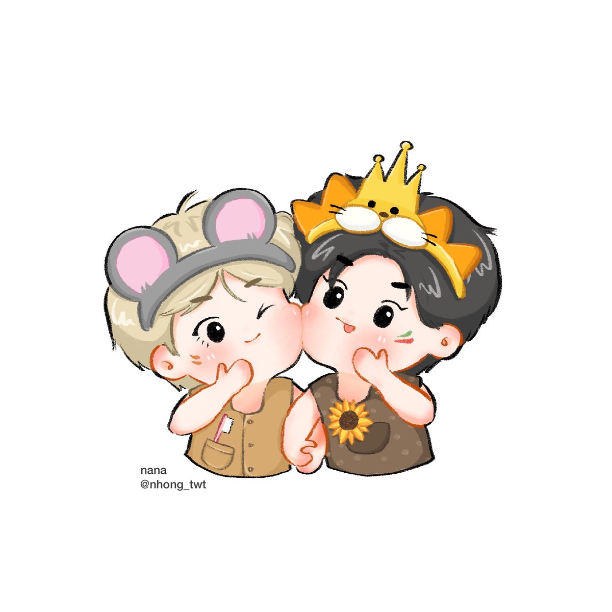 nhong_twt's tweet photo. จุ่มแก้ม 👉🐭🦁👈

#GeminiFourth #เจมีไนน์โฟร์ท
#Gemini_NT #Fourthnattawat
#LOOKKHUNNOO https://t.co/UFyO7YbdGh