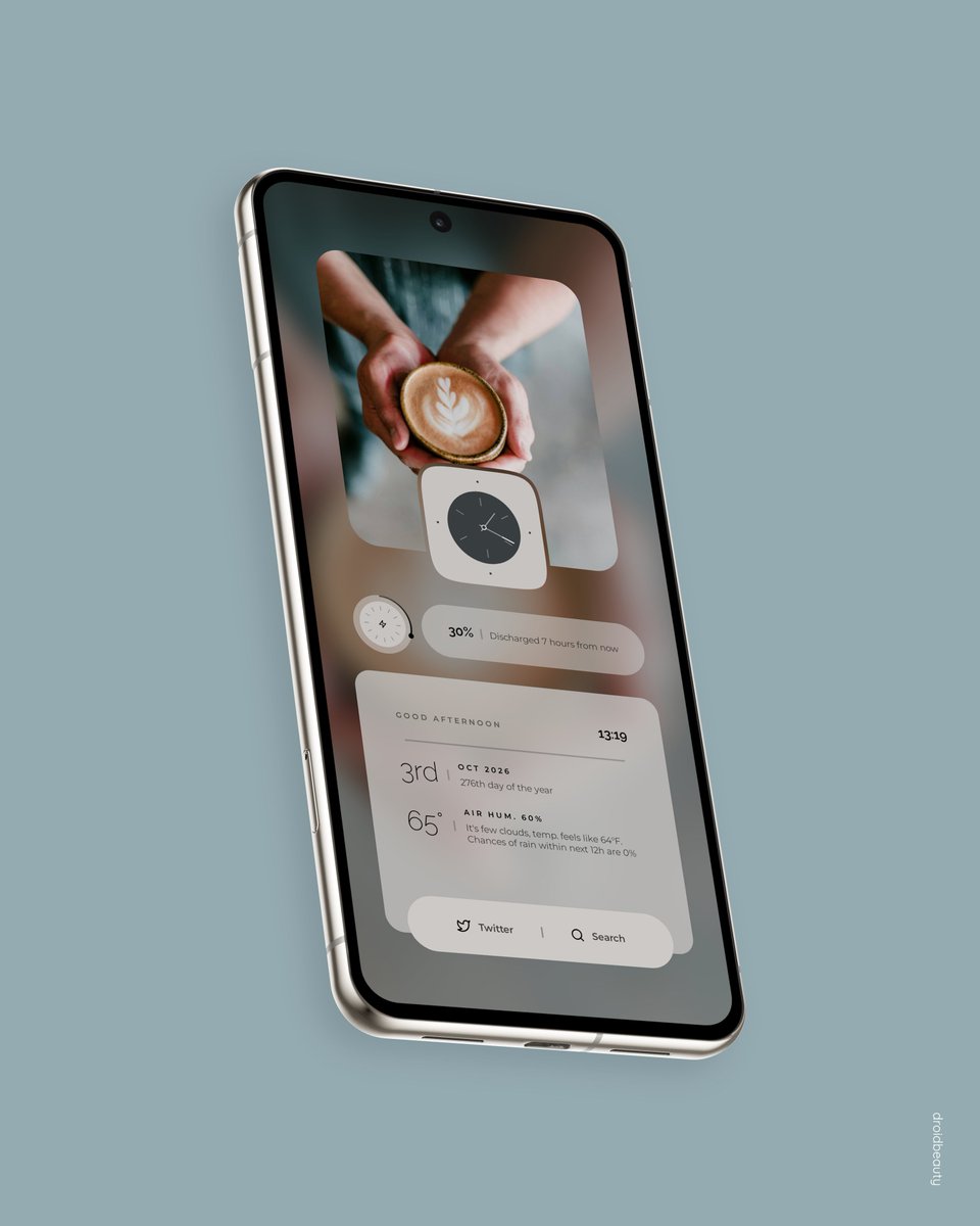 droidbeauty's tweet photo. 👀

Well, look at this 🔍👌🏻

The new K03 theme for Koda - coming up with next update! 🔥

→ https://t.co/4Jp2s7oCs5

#klwp #theme #homescreen #ui #minimal #wallpaper #design #androidtheme #kustom https://t.co/FOdX8uEFvx