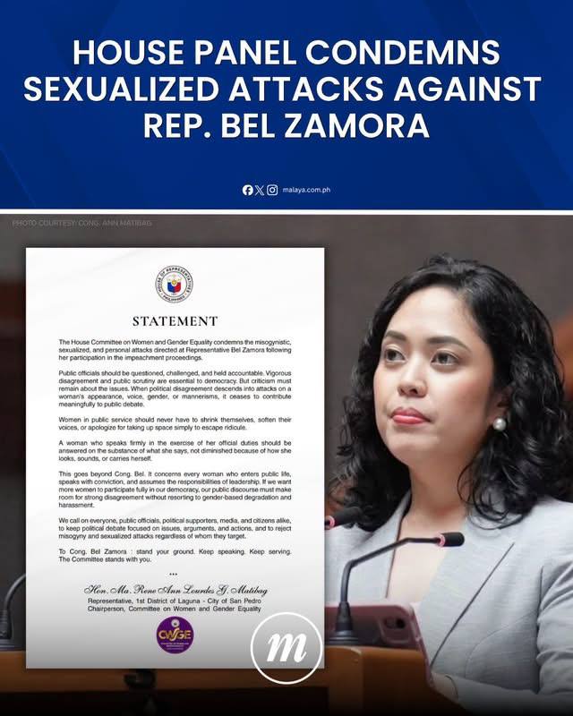 ChelDiokno's tweet photo. Walang puwang sa ating lipunan ang mga misogynistic at sexist na pananalita, online o offline man.
 
Isinulong ng Akbayan at isinabatas ang Safe Spaces Act o RA 11313 upang protektahan ang karapatan ng bawat isa, gayundin para panagutin ang gender-based sexual harassment, kabilang ang misogynistic at sexist remarks.
