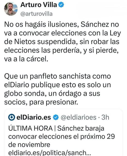 CactusPacense's tweet photo. Seguro que el tío lo justificará que lo hará por nuestro bien😡🤬 https://t.co/YX4Wi8ZNgS