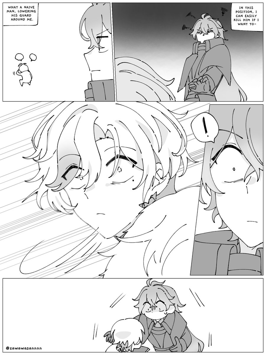 Zawawasannnn's tweet photo. look out flins, rerir is starting to fall for your young master! https://t.co/mcM9u742Z8