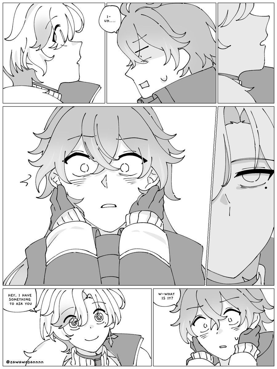 Zawawasannnn's tweet photo. look out flins, rerir is starting to fall for your young master! https://t.co/mcM9u742Z8