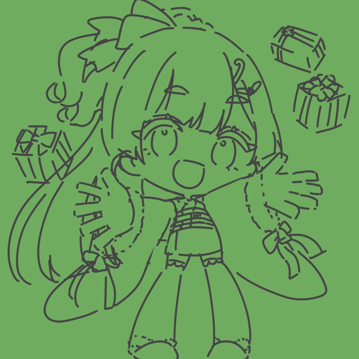 kiimononchu's tweet photo. 🎄.* https://t.co/LFNn5M5pVZ