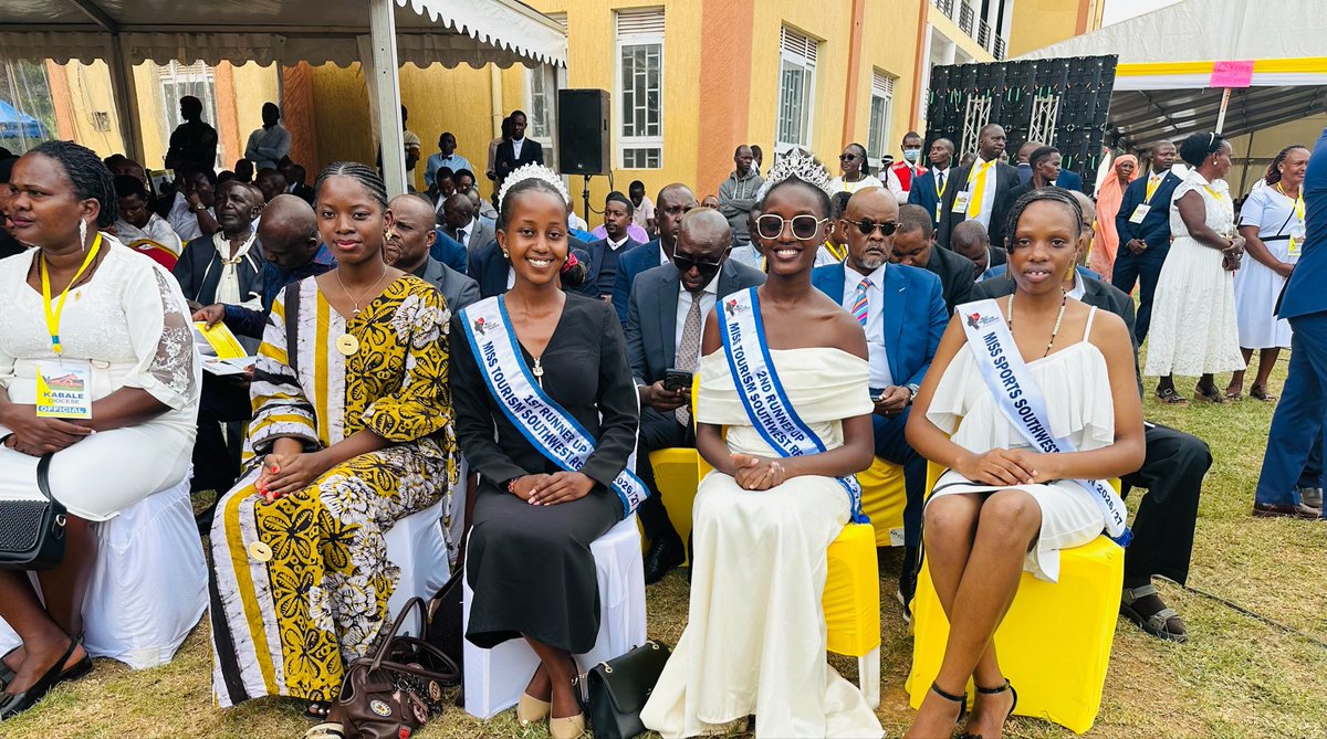 Southwestug's tweet photo. What a historical day in Kigezi!

Miss Tourism South West Queens graced the Episcopal Ordination &amp; Installation of Msgr. Bonaventure Bosco Gubazire as the 5th Bishop of Kabale Diocese at St. Ignatius University.
#KabaleDiocese #BishopGubazireOrdination https://t.co/AEfLmwIFbs