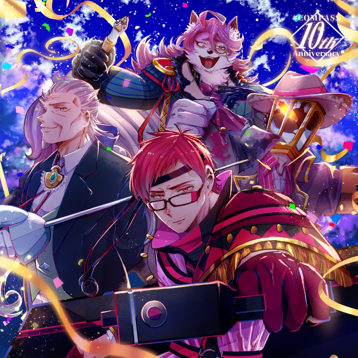 xxllyomogillxx's tweet photo. #コンパス10thおめでとうイラスト
🎊🎊🎊 https://t.co/Gr8sBIWSuF