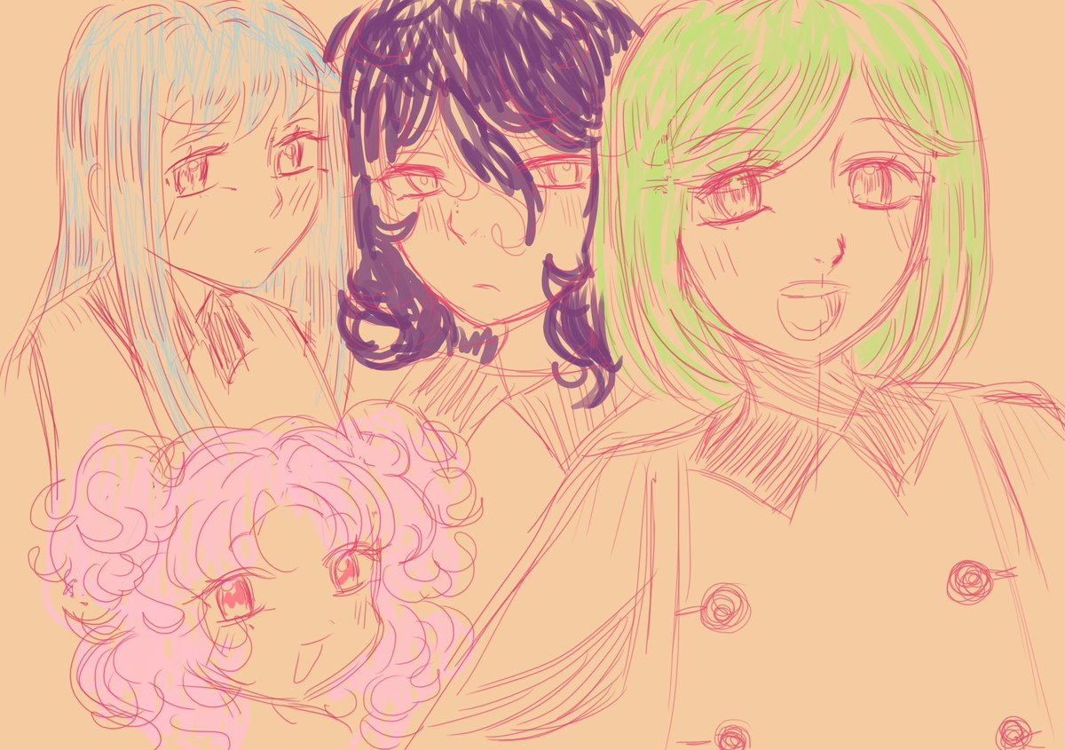 EepyFurina's tweet photo. Tried drawing the Qiflings. Tetia couldn't fit in frame *sad face* *sad face* but shes still super cute :3

#witchhatatelier #Δ帽子 #richeh #aggot #coco #tetia https://t.co/AicmLMnCBp